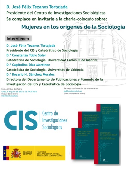 Coloquio sobre ‘Mujeres en los orígenes de la Sociología’